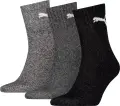 Шкарпетки Puma SHORT CREW SOCKS сірі, чорні (3 пари) 906110-03