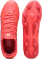 Бутсы Puma KING MATCH FG/AG кораллово-белые 108315-01