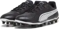 Бутси Puma KING MATCH FG/AG чорно-білі 107570-01