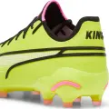 Бутси Puma KING ULTIMATE FG/AG лаймово-чорні 107563-06
