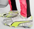 Бутси Puma KING ULTIMATE FOREVER FG/AG біло-салатово-сірі 108426-01