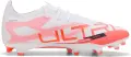 Бутсы Puma ULTRA 5 PRO FG/AG бело-коралловые 108161-01