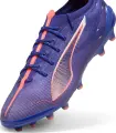 Бутси Puma ULTRA 5 ULTIMATE AG фіолетово-коралові 108089-01