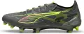 Бутсы Puma ULTRA 5 ULTIMATE FG серо-салатово-розовые 108159-03
