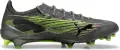 Бутсы Puma ULTRA 5 ULTIMATE FG серо-салатово-розовые 108159-03