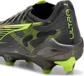 Бутсы Puma ULTRA 5 ULTIMATE FG серо-салатово-розовые 108159-03