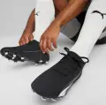 Бутси Puma ULTRA MATCH FG/AG чорно-білі 107217-02