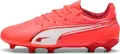 Бутси дитячі Puma KING MATCH FG/AG JR коралово-білі 108320-01