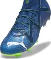 Бутси жіночі Puma FUTURE ULTIMATE FG/AG темно-синьо-салатові 107356-03
