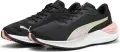 Кросівки бігові жіночі Puma ELECTRIFY NITRO 3 чорно-світло-рожево-салатові 378456-03