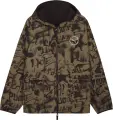 Куртка Puma X LMC ALL-OVER PRINT REVERSIBLE коричнево-чорна 626565-40