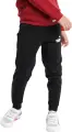 Спортивные штаны подростковые Puma ESSENTIALS LOGO черные 586973-01