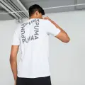 Футболка Puma FIT TRIBLEND GRAPHIC біла 524939-42