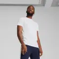 Футболка Puma TEAMEVOSTRIPE біло-сіра 659953-04