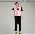 Футболка Puma X FC PALERMO (Палермо) світло-рожево-чорна 629541-60