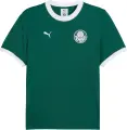 Футболка Puma X PALMEIRAS RINGER (Палмейрас) темно-зелено-біла 629533-43
