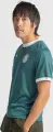 Футболка Puma X PALMEIRAS RINGER (Палмейрас) темно-зелено-біла 629533-43