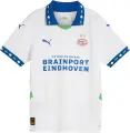 Футболка підліткова Puma PSV REPLICA (ПСВ) резервна біло-синьо-зелена 775166-03