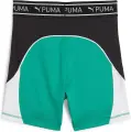 Шорты-тайтсы женские Puma FIT TRAIN STRONG 5" зелено-черно-белые 525042-86