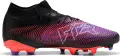 Бутси Puma FUTURE 8 PRO FG/AG фіолетово-коралово-чорні 108139-01