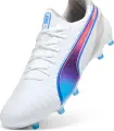 Бутси Puma KING ULTIMATE FG/AG біло-синьо-коралові 107809-02