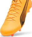 Бутси Puma KING ULTIMATE FG/AG оранжево-рожево-чорні 107563-08