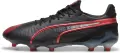 Бутсы Puma KING ULTIMATE LAUNCH EDITION FG/AG черно-красные 108067-01