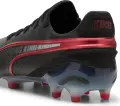 Бутсы Puma KING ULTIMATE LAUNCH EDITION FG/AG черно-красные 108067-01