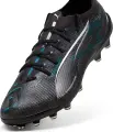 Бутси Puma ULTRA 5 ULTIMATE AG чорно-блакитні 108339-02