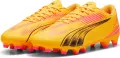 Бутси Puma ULTRA PLAY FG/AG оранжево-рожево-чорні 107763-03
