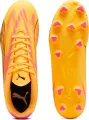 Бутси Puma ULTRA PLAY FG/AG оранжево-рожево-чорні 107763-03
