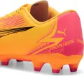 Бутси Puma ULTRA PLAY FG/AG оранжево-рожево-чорні 107763-03