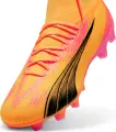 Бутси Puma ULTRA PRO FG/AG оранжево-рожево-чорні 107750-03