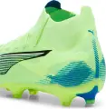 Бути жіночі Puma ULTRA 5 MATCH+ FG/AG салатово-сині 107692-03