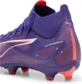 Бути жіночі Puma ULTRA 5 MATCH+ FG/AG фіолетово-коралові 107692-01