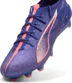 Бути жіночі Puma ULTRA 5 ULTIMATE FG фіолетово-коралові 107691-01
