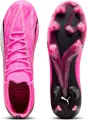 Бутси жіночі Puma ULTRA ULTIMATE FG/AG рожево-чорно-білі 107767-01