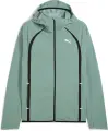 Вітровка для бігу Puma RUN ULTRAWEAVE LIGHTWEIGHT світло-зелено-чорна 525799-30