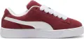 Кеды Puma SUEDE XL бордово-белые 395205-12