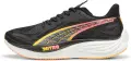 Кроссовки беговые Puma VELOCITY NITRO 3 черно-оранжево-красные 309701-01