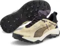 Кроссовки для хайкинга женские Puma EXPLORE NITRO GORE-TEX бежево-черно-фиолетовые 378024-02