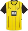 Футболка Puma BORUSSIA DORTMUND 24/25 AUTHENTIC (Боруссия Дортмунд) домашняя желто-черная 774945-01