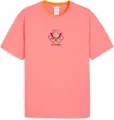 Футболка Puma X PALOMO розово-оранжевая 625558-26