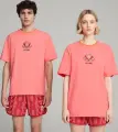 Футболка Puma X PALOMO розово-оранжевая 625558-26