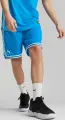 Шорти баскетбольні Puma HOOPS TEAM GAME блакитно-білі 676629-07