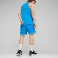Шорти баскетбольні Puma HOOPS TEAM GAME блакитно-білі 676629-07