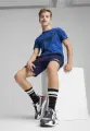 Шорти підліткові Puma ESSENTIALS+ TWO-TONE темно-синьо-сині 586989-14