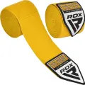 Бинти боксерські RDX HAND WRAPS жовті (4.5 м) HWX-RY+