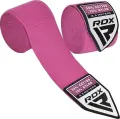 Бинти боксерські дитячі RDX HAND WRAPS рожеві (2.5 м) HWJ-RP