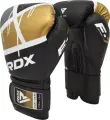 Рукавички боксерські RDX BOXING GLOVES BGR-F7 чорно-золоті BGR-F7BGL